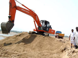 Sand Transport to Kerala